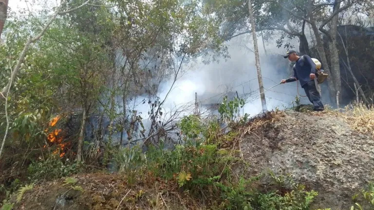 18 municipios del Huila se encuentran en alto y muy alto riesgo de incendios forestales por la posible llegada del Fenómeno de El Niño