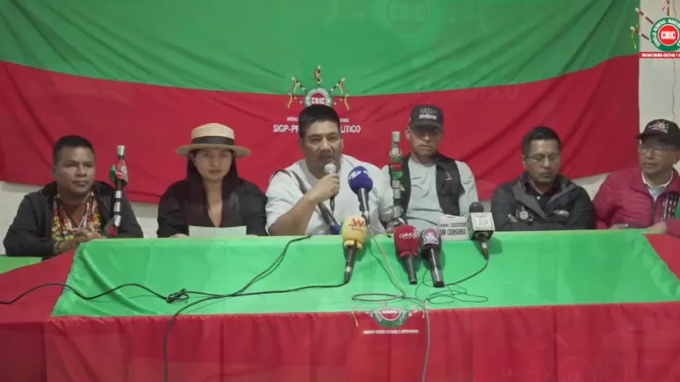 CRIC desmintió participación en movilizaciones en Cauca y Bogotá