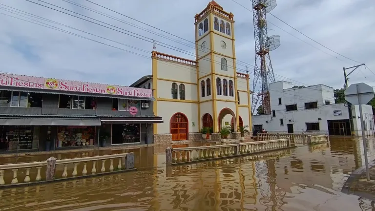 Invierno en Colombia: El Bagre, Antioquia, 2 mil afectados por lluvias
