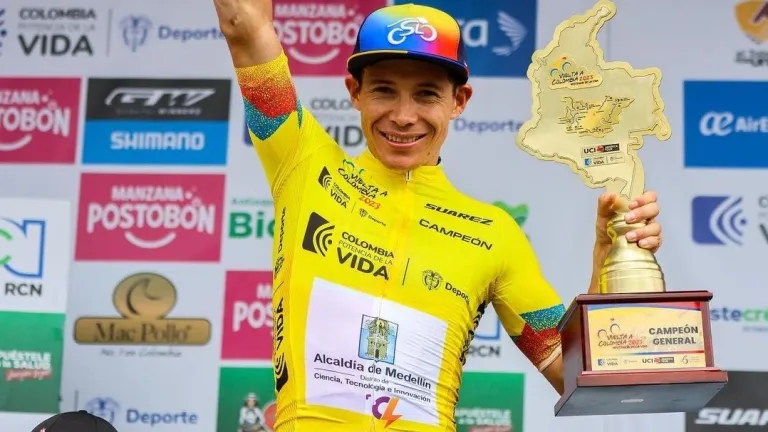 Miguel Ángel ‘Supermán’ López campeón de la edición 73 de la Vuelta a Colombia