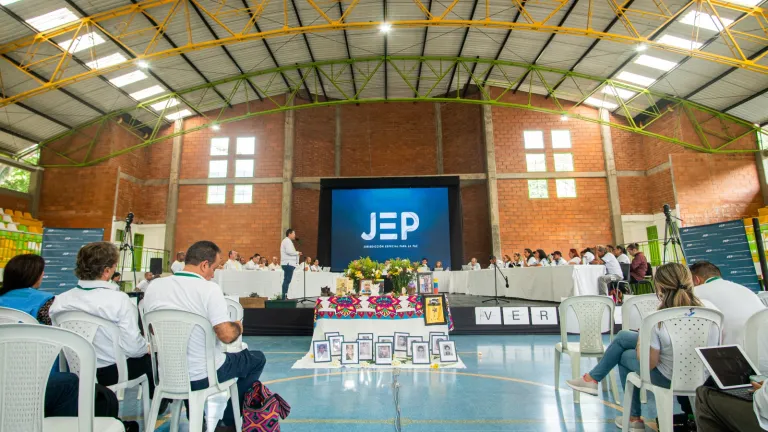 JEP: audiencia en Dabeiba, Antioquia 