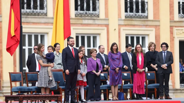 Carlos Fernando Galán posesión alcalde de Bogotá 2024-2027