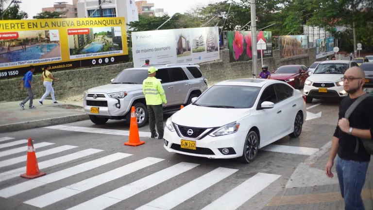 Pico y placa taxis Barranquilla del 6 al 10 de mayo