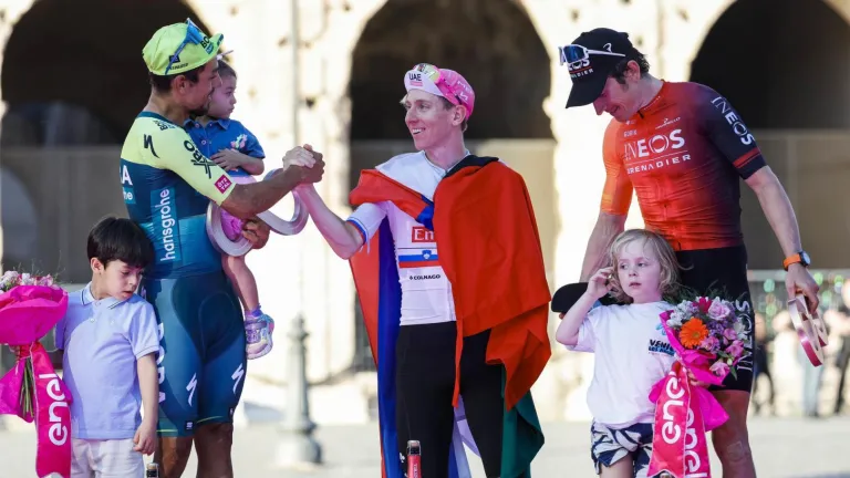 Daniel Felipe Martínez es subcampeón del Giro de Italia 2024