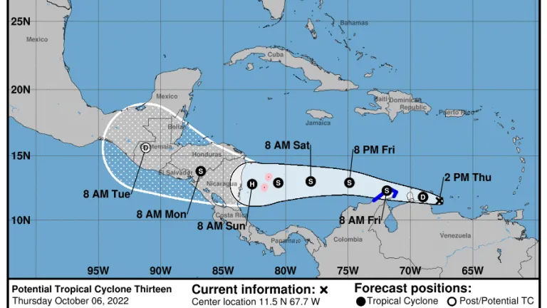 Tormenta tropical en el Caribe: alerta en San Andrés y Providencia