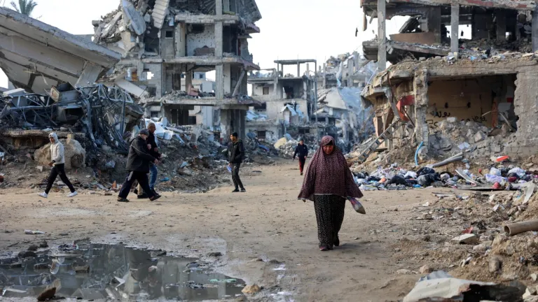 Sistema de salud en Gaza 