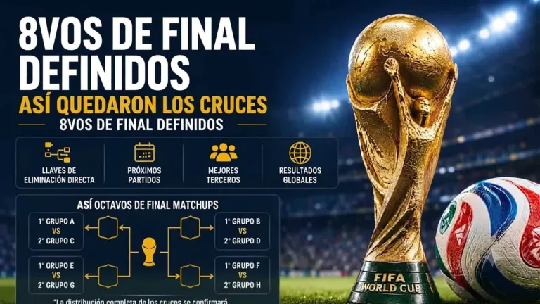 octavos de final mundial 2026