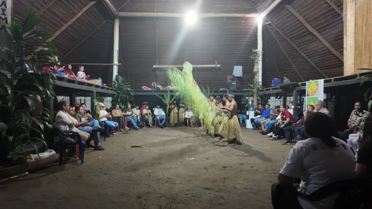 Pueblo Murui celebra el Día Internacional de la Lengua Nativa