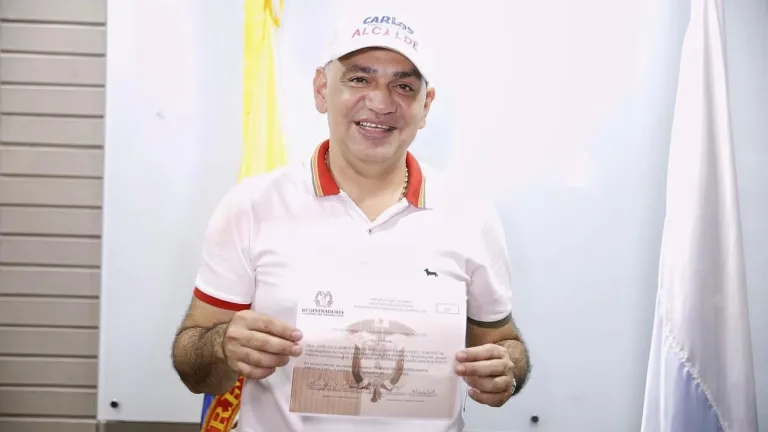 Carlos Pinedo, nuevo alcalde de Santa Marta