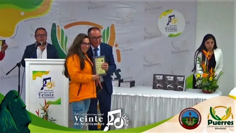 Reconocimiento a Radio Nacional por su aporte a la cultura en Puerres, Nariño