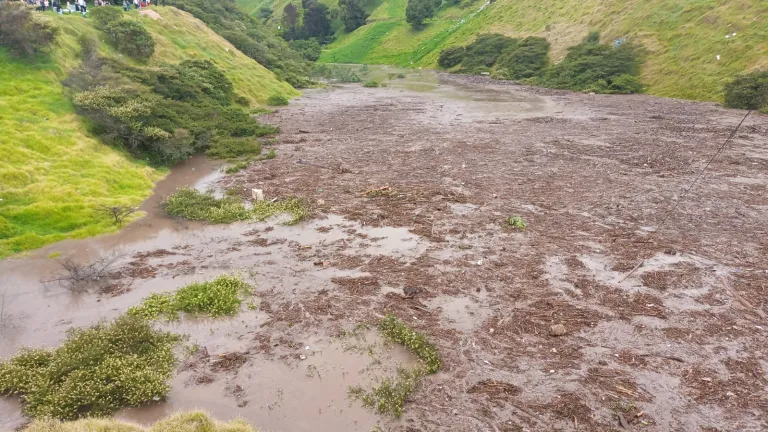 Avalancha en Pasto este Jueves Santo 2024