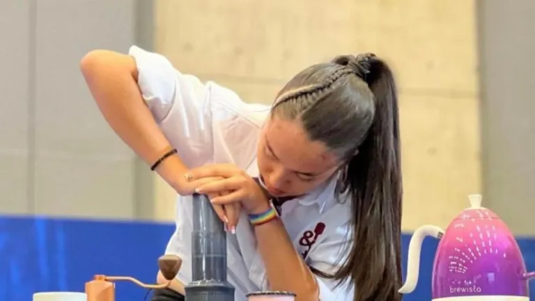  Manuela Torres, una joven promesa del barismo a sus 13 años