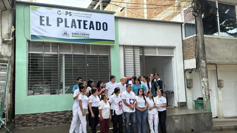 Entregan puesto de salud en El Plateado