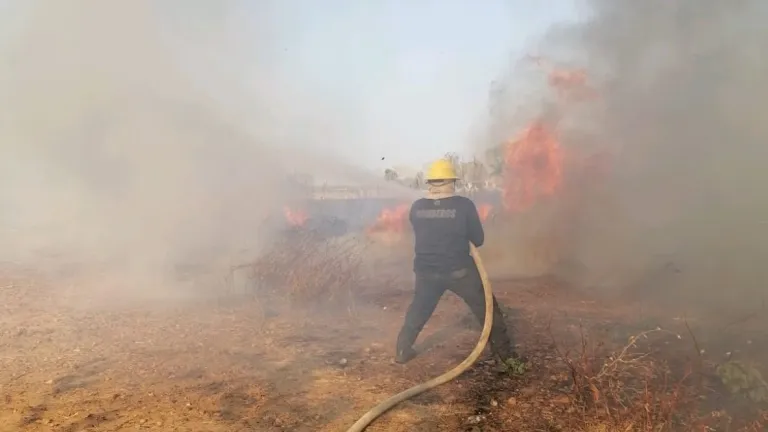 Incendio Casanare: 250 hectáreas fueron consumidas en Paz de Ariporo