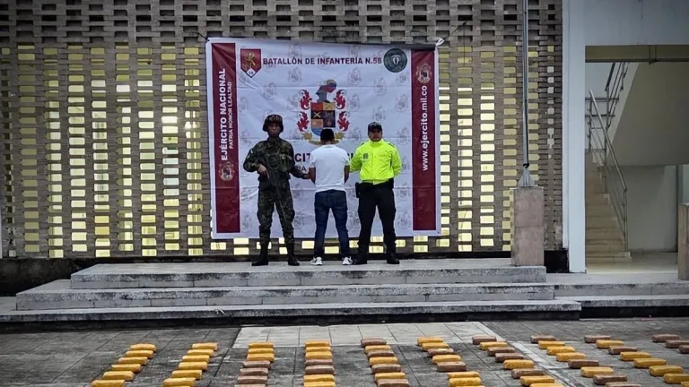 Incautación pasta base de cocaína en Putumayo