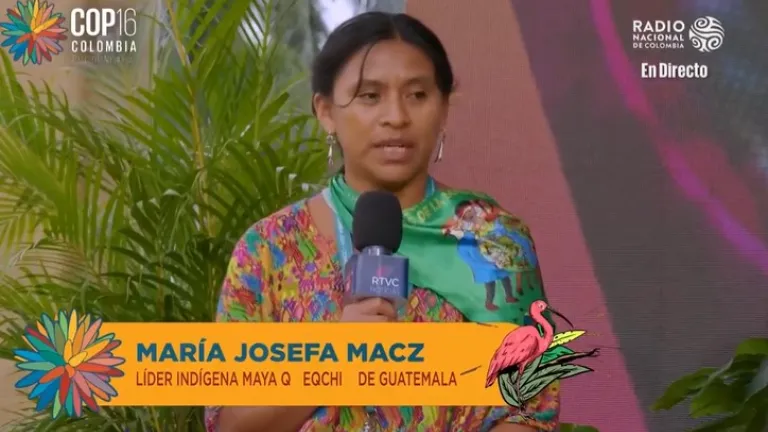 María Josefa Macz, en el programa El Calentao