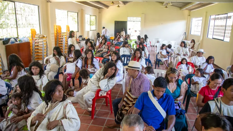 Registraduría realizó jornada de identificación a indígenas en Cesar 