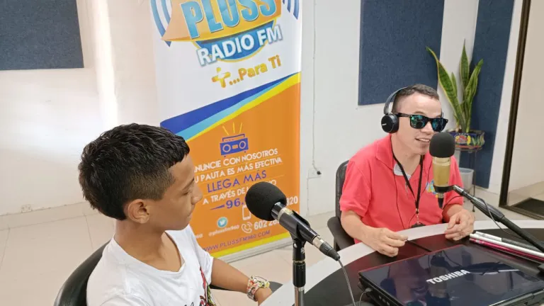 Luis Carlos Trujillo, historia de un locutor invidente