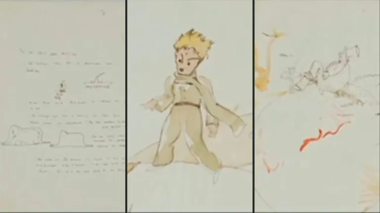 ¡Maravilloso! Manuscrito de "El principito" nunca antes visto será exhibido 