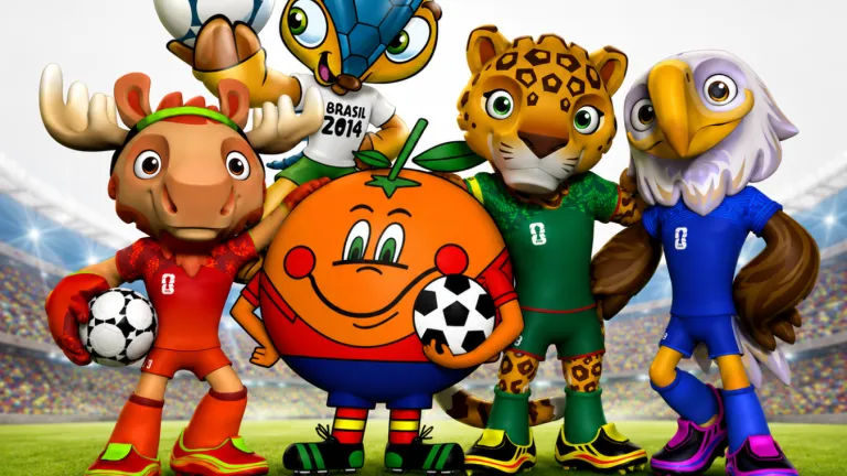Mundial 2026 naranjito fuleco mascotas mundialistas