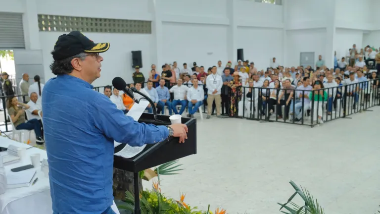 Catatumbo pide al presidente trabajar por la Paz