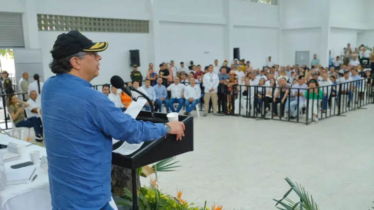 Catatumbo pide al presidente trabajar por la Paz