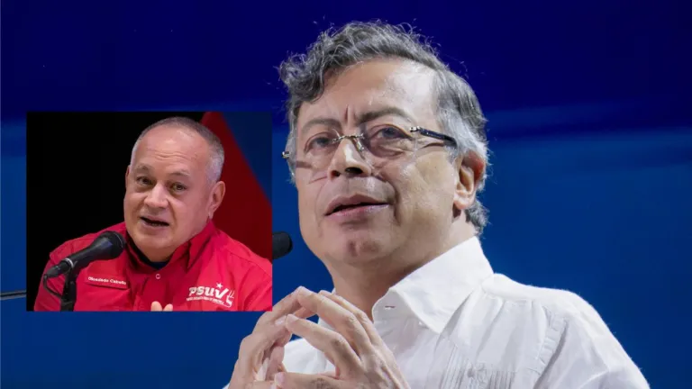 Petro responde a Diosdado Cabello 