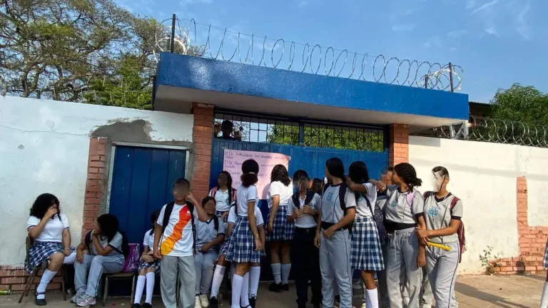 Protesta estudiantes Agustín Codazzi PAE