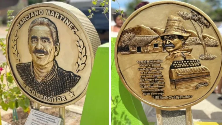 Marciano Martínez, el autor de “Amarte más no pude” ya tiene su monumento en La Guajira