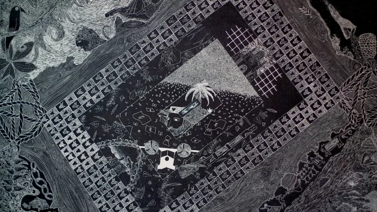 Artista caqueteño Juan Descans presenta su obra en Bogotá