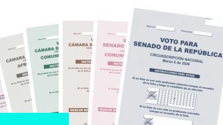 Qué tarjetas entregan para votar el 8 de marzo