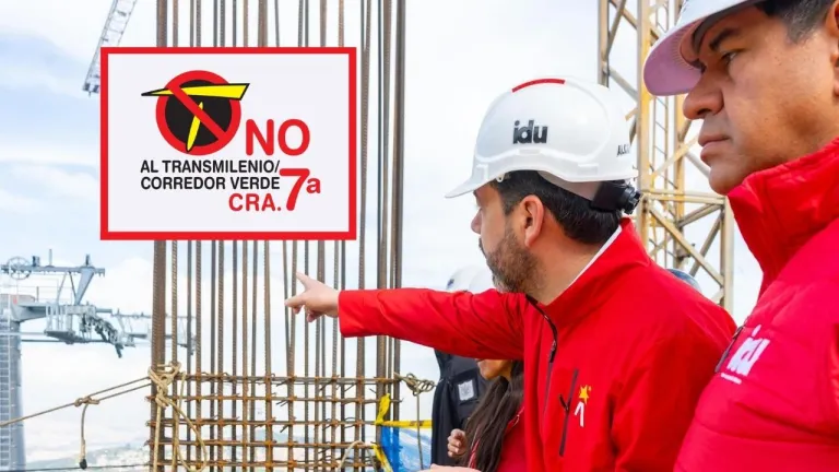 Recuerdan trino de Galán de 2011 en el que se oponía a obras de Transmilenio por la carrera Séptima