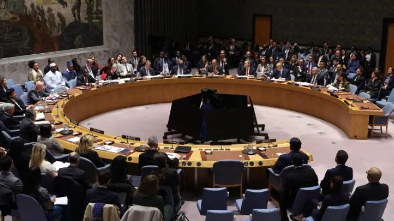 Rusia, China, Emiratos Árabes Unidos y Argelia alertan plan ONU para Gaza