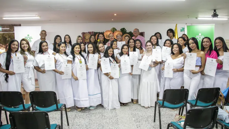Valledupar: mujeres indígenas se gradúan como técnicas en Salud Pública 