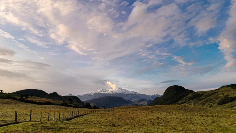 Nevado del Ruiz: Anserma, Caldas declaró calamidad pública