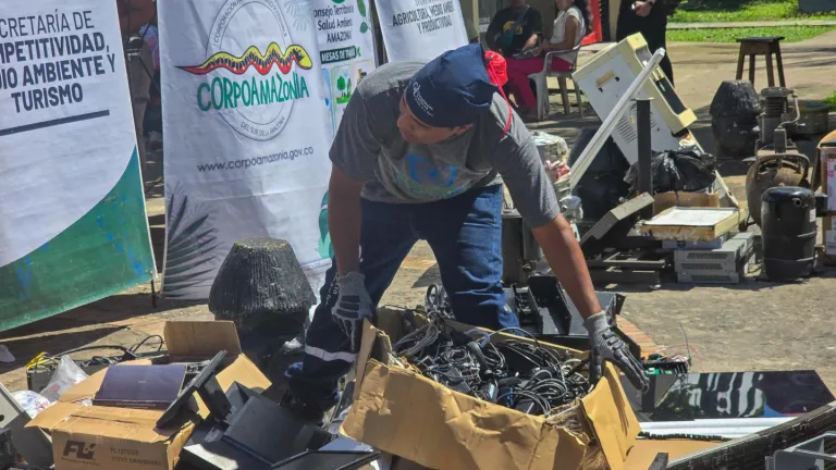 Siete toneladas menos de contaminación para la Amazonia