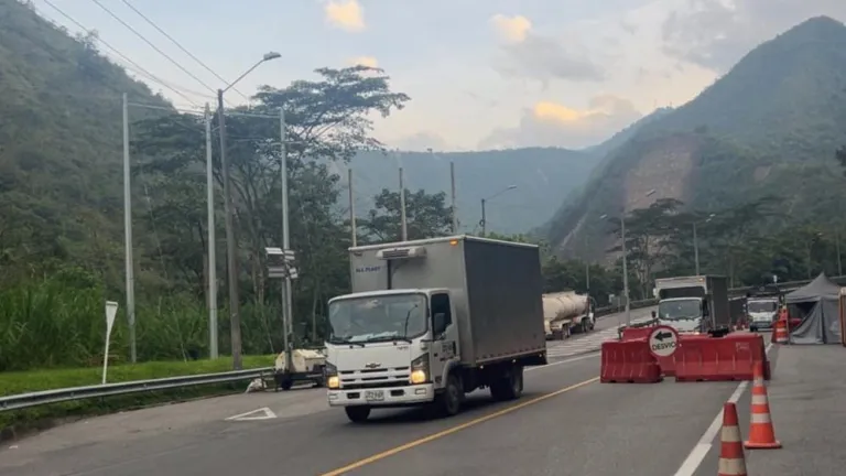 Estado de l vía Bogotá - Villavicencio