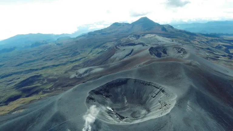 Volcán Puracé: comunidades preparadas para erupción volcánica