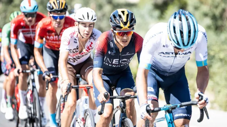 Vuelta a España 2022: Miguel Ángel López, segundo etapa 14