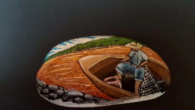 Pintura sobre piedra