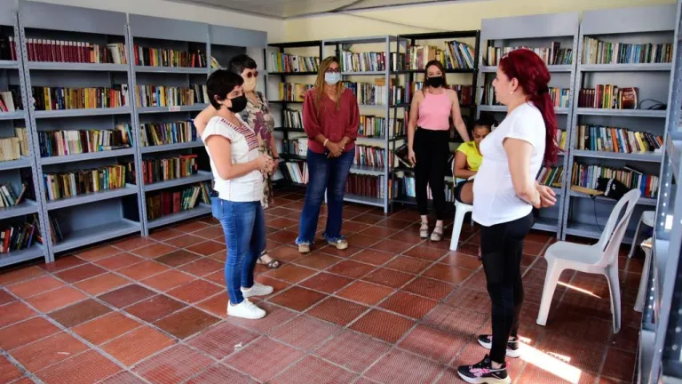 Biblioteca de la cárcel El Buen Pastor de Barranquilla