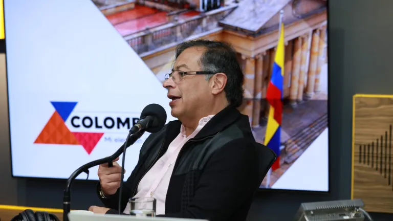 Candidato del Pacto Histórico, Gustavo Petro 