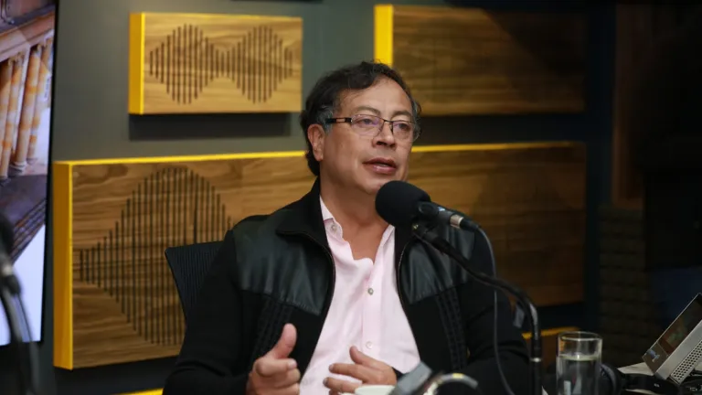 Candidato presidencial Gustavo Petro