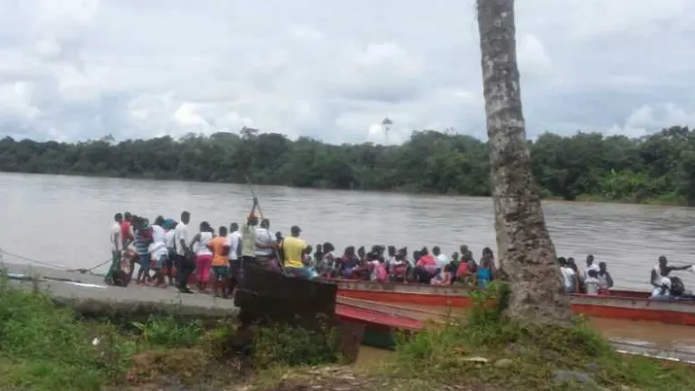 Desplazamiento forzado en el Medio San Juan, Chocó