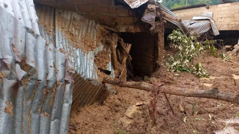 Deslizamiento en Páez, Cauca