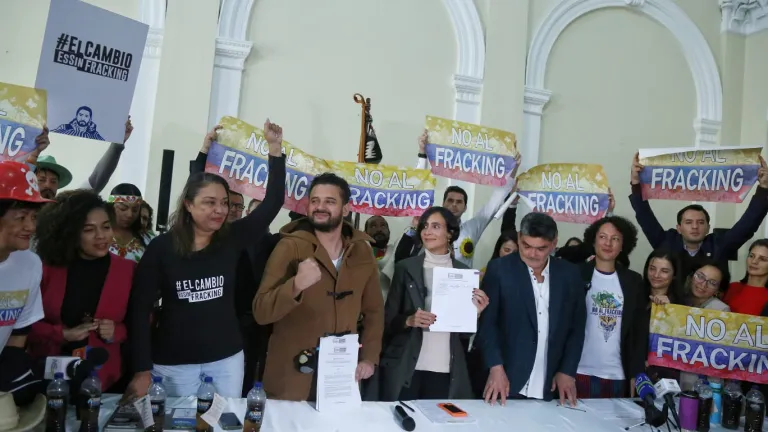Proyecto de ley para prohibir el fracking en Colombia radicado en el Congreso