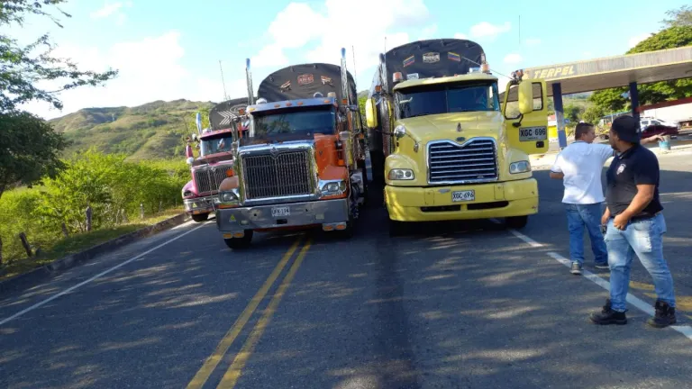 Cierres viales en Nariño por protestas de transportadores
