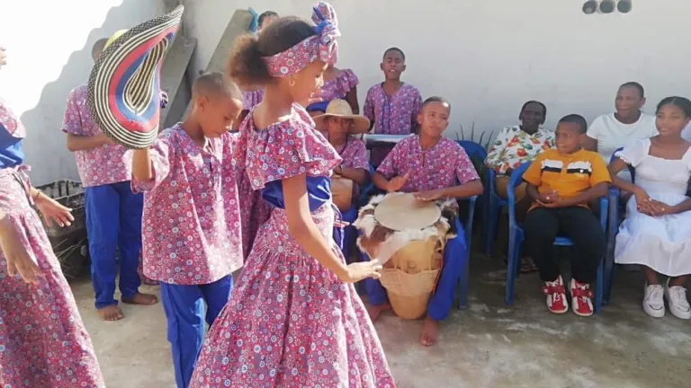 Festival infantil de bullerengue en Bolívar