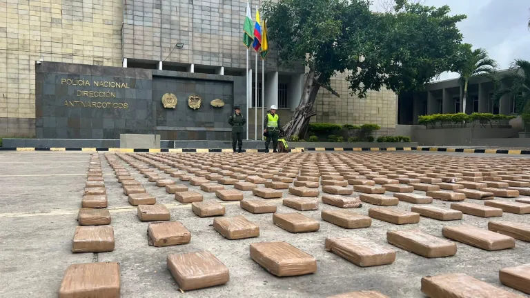 Cerca de 600 toneladas de droga han sido incautadas en el 2023