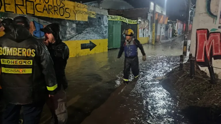 Más de 40 familias afectadas por lluvias en Rionegro, Antioquia